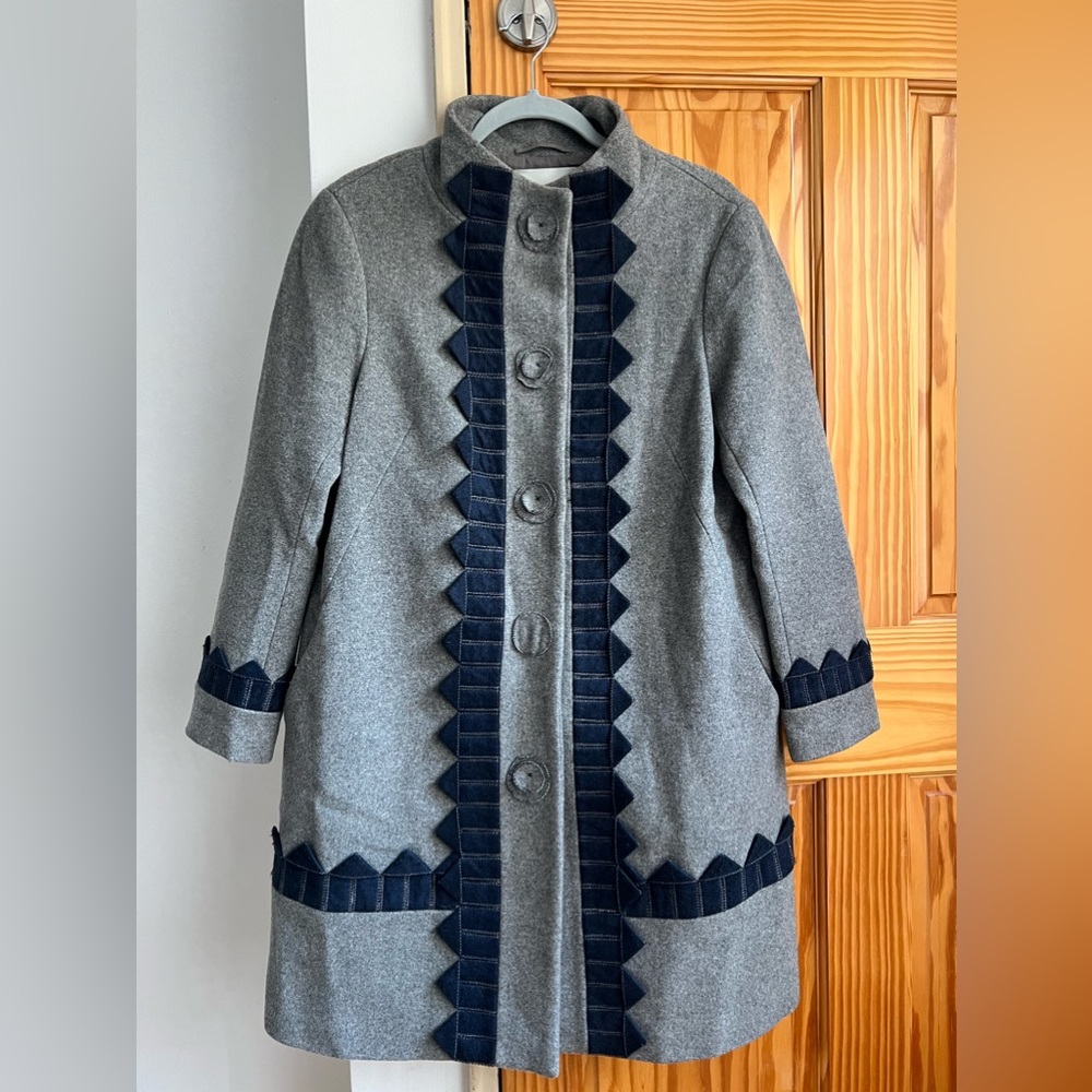 3.1 PHILLIP LIM Wool Blend Coat | Size 8